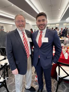 Alumni Carter Phillips and Ameen Al-E-Jalil